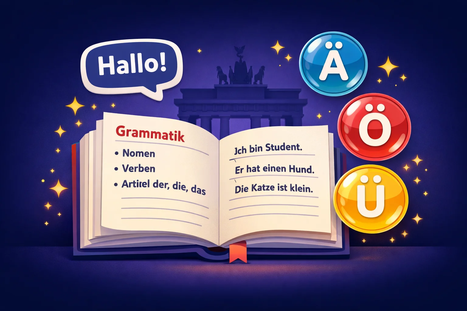 독일어 문법을 더 빠르게 이해하세요