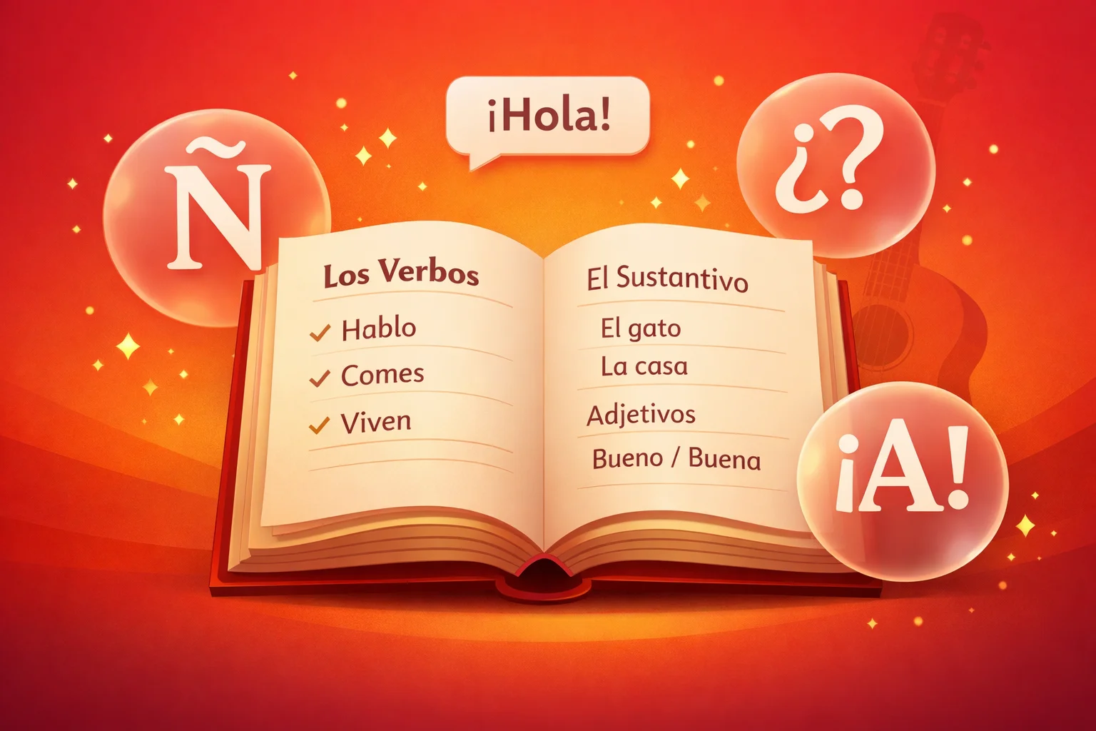 گرامر اسپانیایی را سریع‌تر درک کن