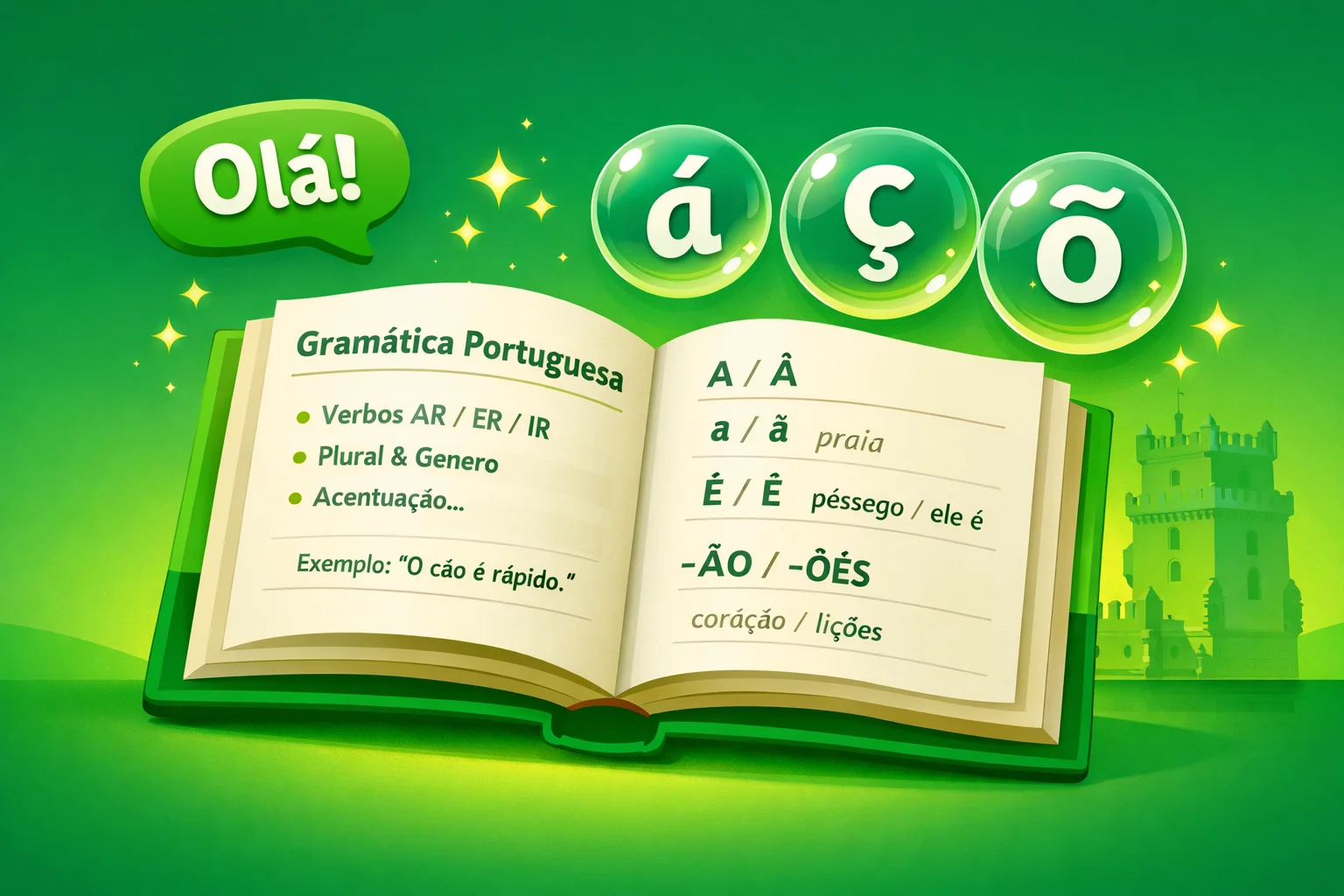 گرامر پرتغالی را سریع‌تر درک کن
