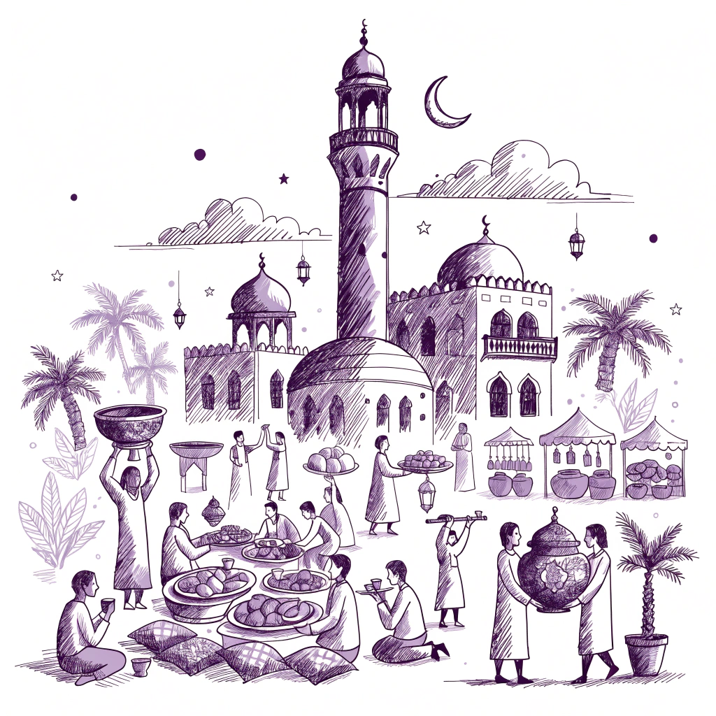 Ramadan und Eid Al Fitr