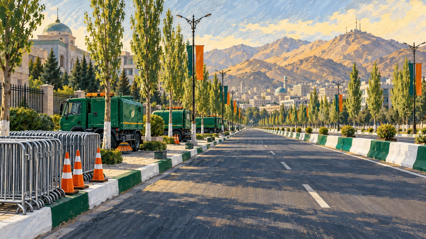 Kabul Municipality Civic Event Logistics: Exhibition Staging, Road Preparations, and Post-Event Waste Management
