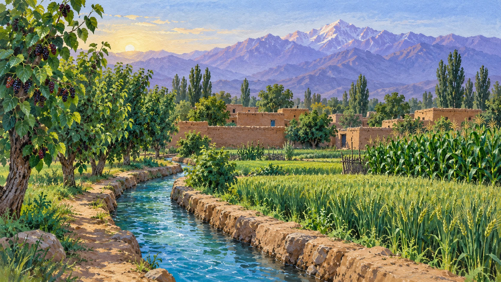 Irrigation Schedules and Summer Heat in Nangarhar: Water and Daily Life in Haji Saheban Village