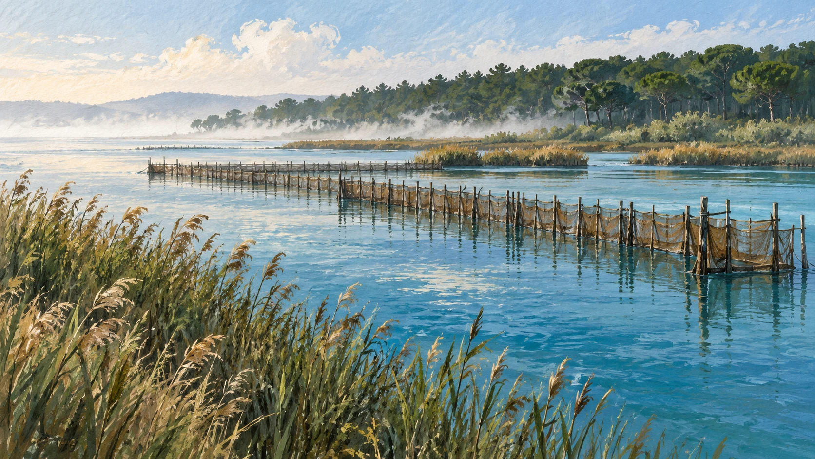 Karavasta Lagoon and Coastal Fishing Routes