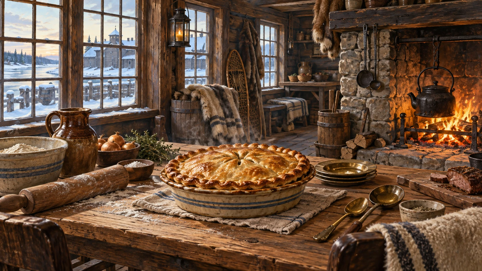 Fort Langley Tourtiere and Tourtiere du Lac-Saint-Jean: Regional Meat Pies in Canadian Foodways
