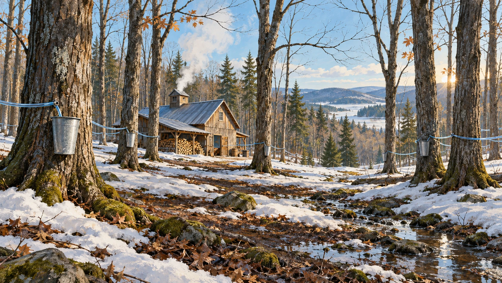 Canadian Maple Syrup Industry: Sap, Weather, and a Seasonal Supply Chain