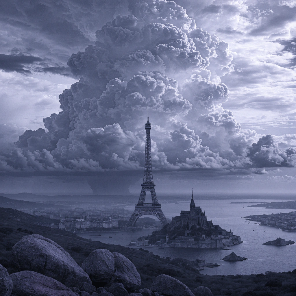 फ़्रांस का सुंदर दृश्य