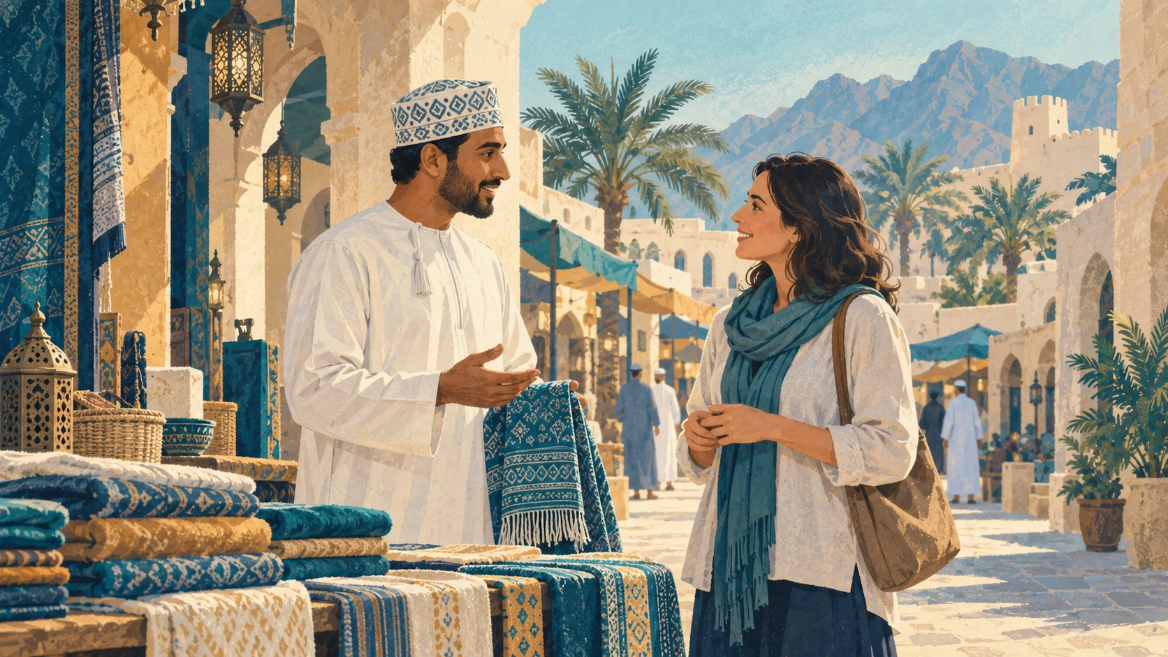 Arabic and English in Oman