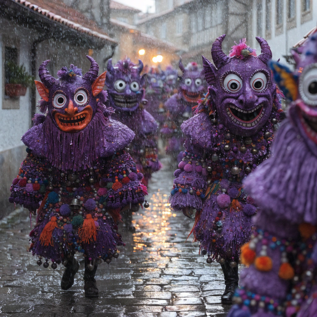 The Caretos of Podence: A Primal Carnival Tradition