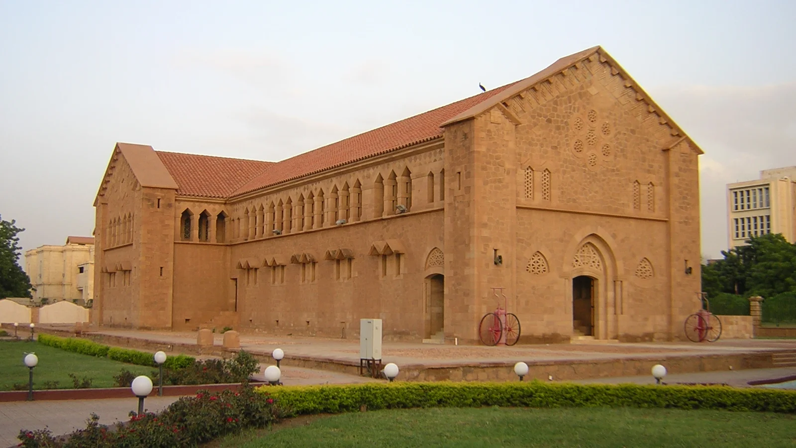The historic Republican Palace grounds and museum in Khartoum.