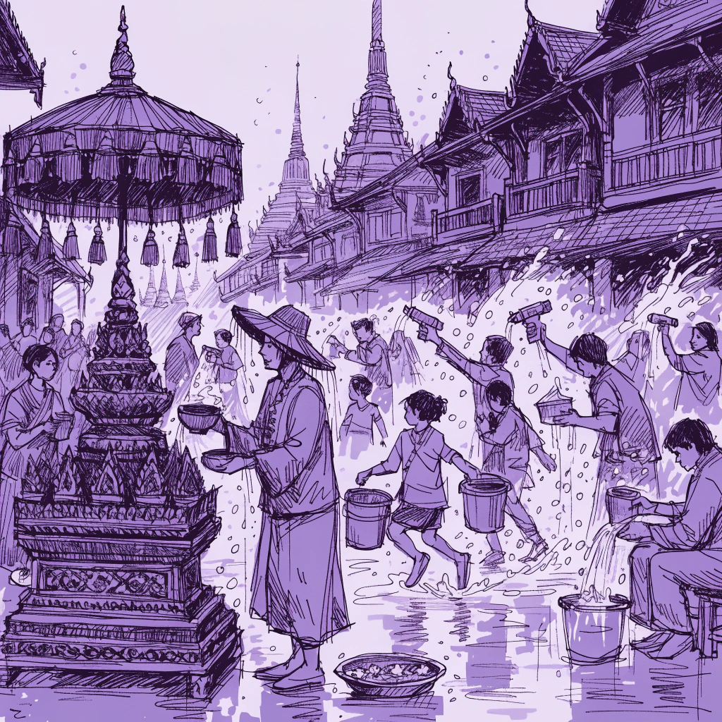 송크란 (태국 새해)