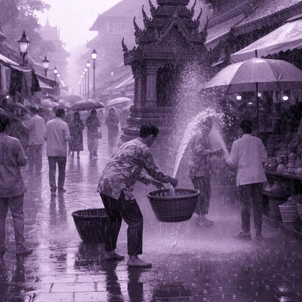 송크란: 영적이고 즐거운 물 축제