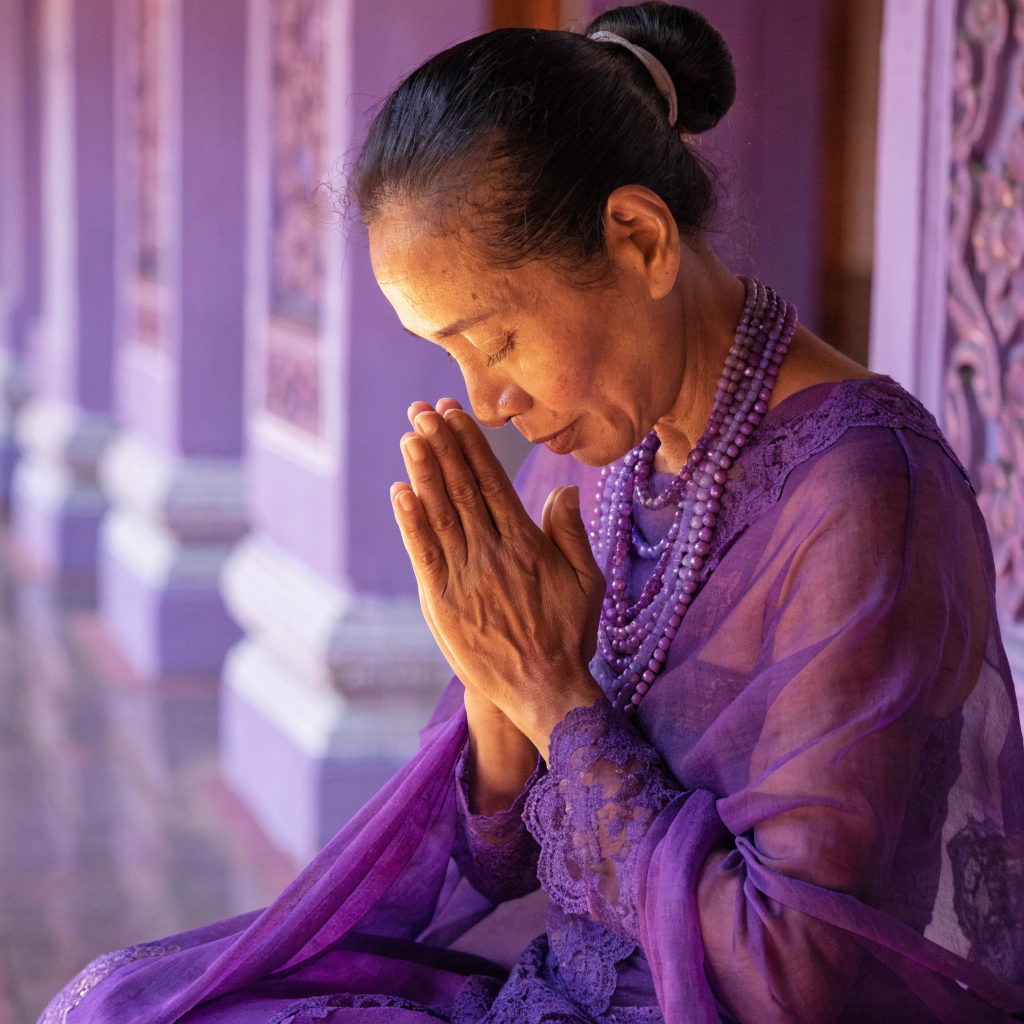 와이: 태국의 존중을 표하는 제스처