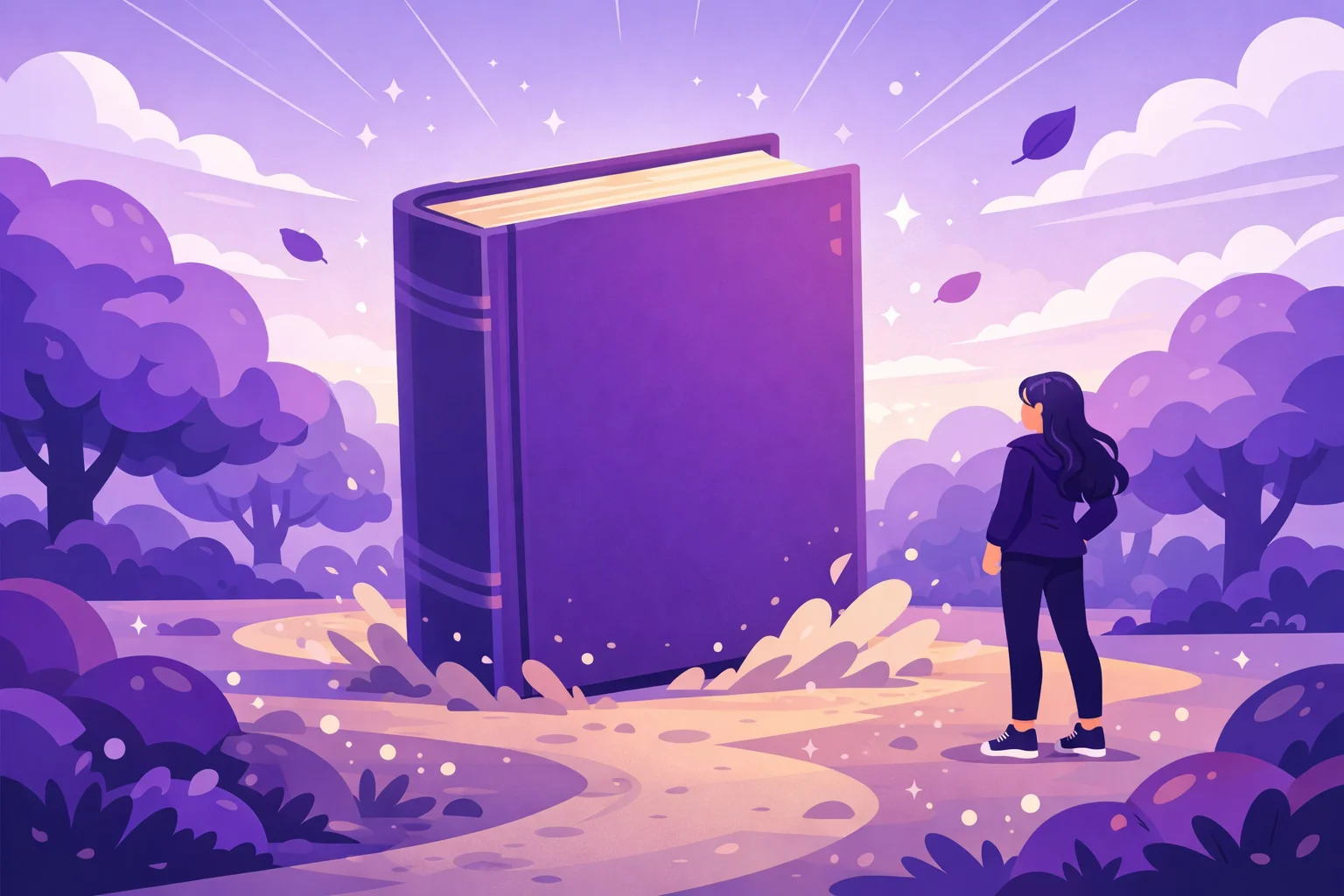 book — visual vocabulary card