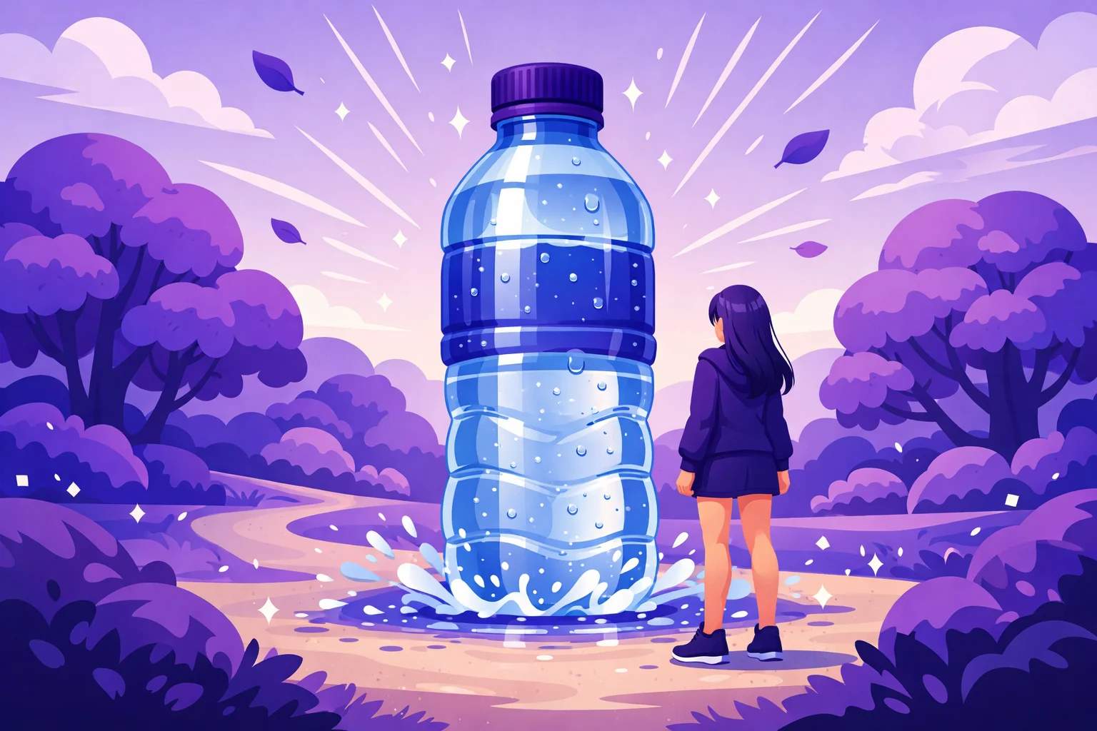 water — visual vocabulary card