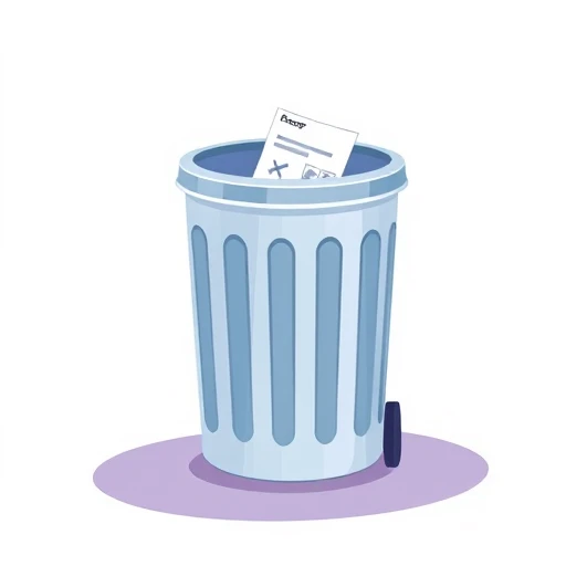 bin — visual vocabulary card