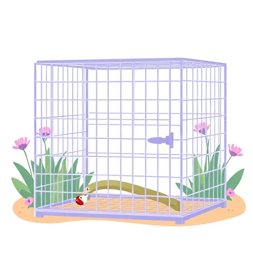 cage — visual vocabulary card