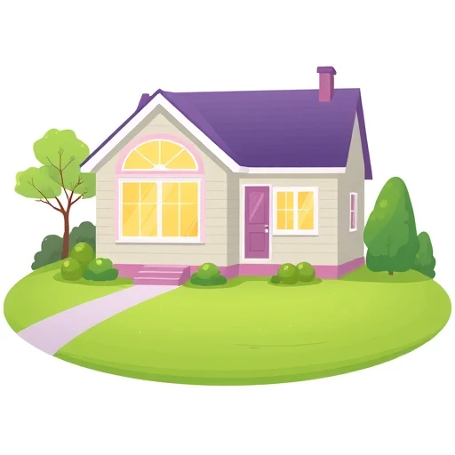 casa — visual vocabulary card