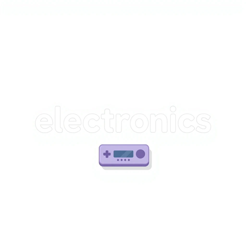 electronics — visual vocabulary card