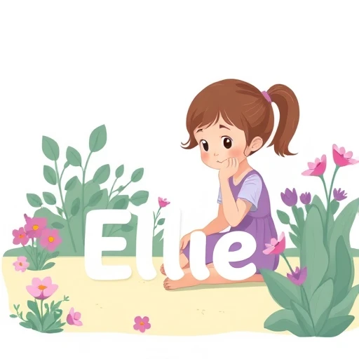 ellie — visual vocabulary card