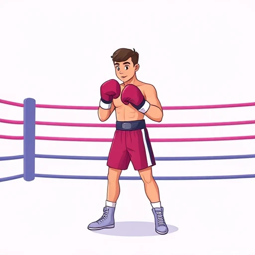 fighter — visual vocabulary card