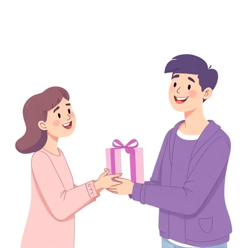 gives — visual vocabulary card