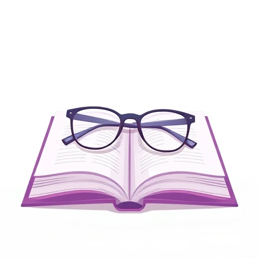 glasses — visual vocabulary card