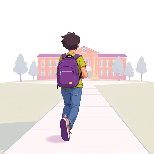 가다 — visual vocabulary card