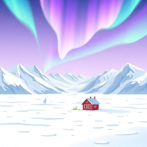 greenland — visual vocabulary card