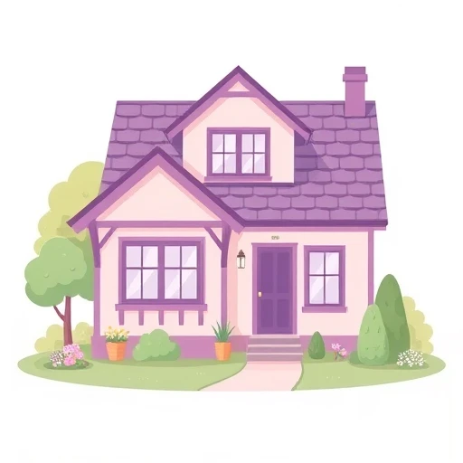 Haus — visual vocabulary card