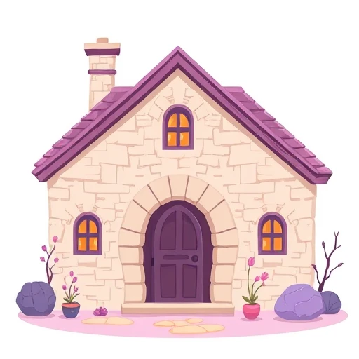 بيت — visual vocabulary card