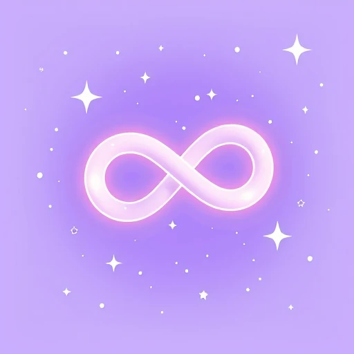 infinity — visual vocabulary card