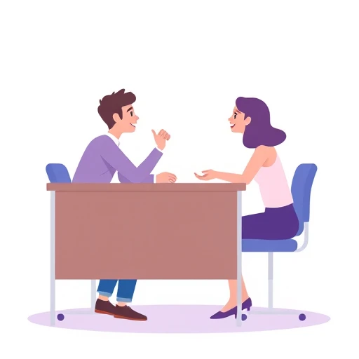 interview — visual vocabulary card
