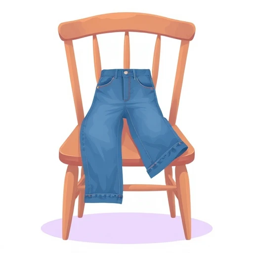 jeans — visual vocabulary card