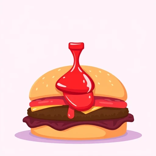 ketchup — visual vocabulary card