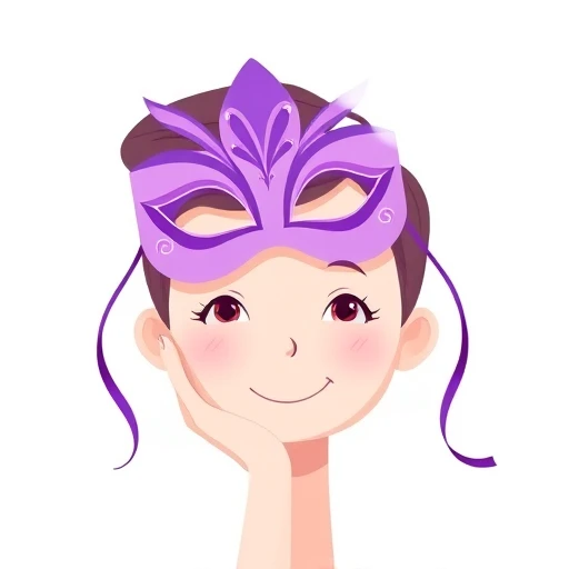 mask — visual vocabulary card