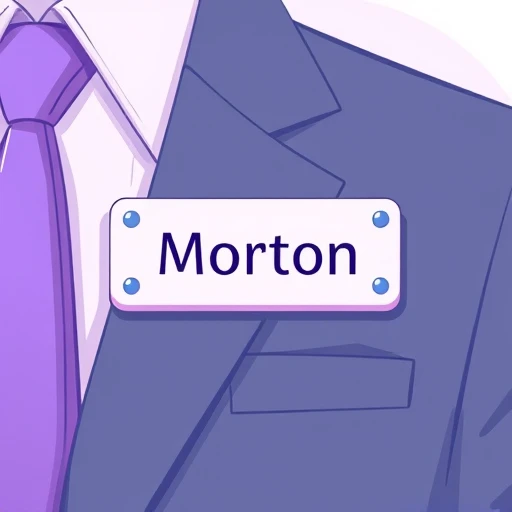 morton — visual vocabulary card