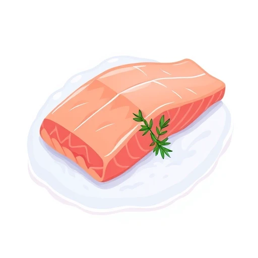 salmon — visual vocabulary card