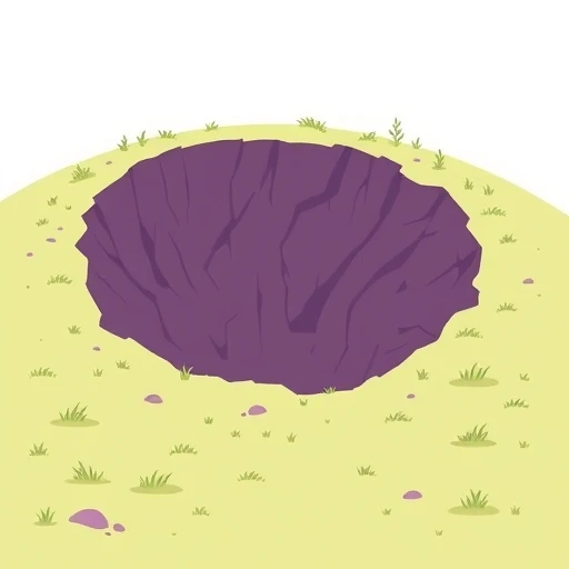 sinkholes — visual vocabulary card