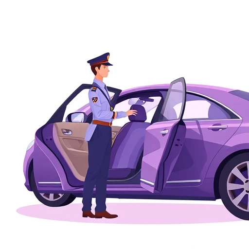 valet — visual vocabulary card