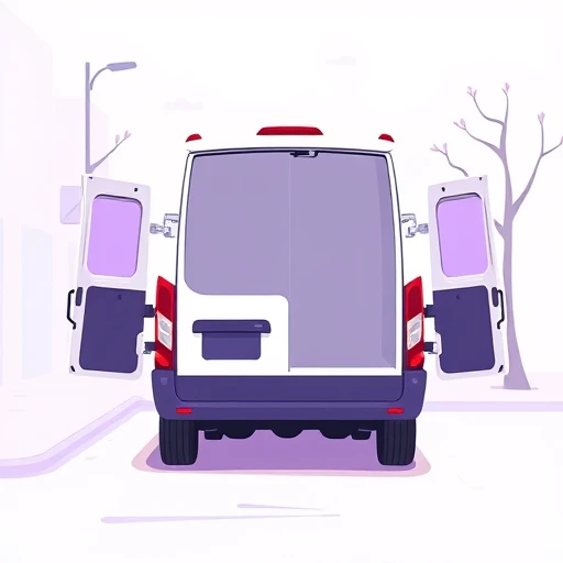 van — visual vocabulary card