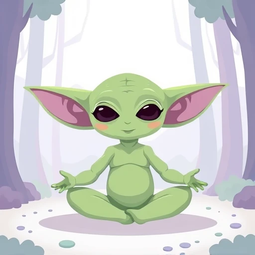 yoda — visual vocabulary card