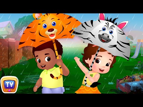 Rain, Rain, Go Away Nursery Rhyme in 4K - ChuChu TV Kids Songs for Infants #ChuChuTV100M