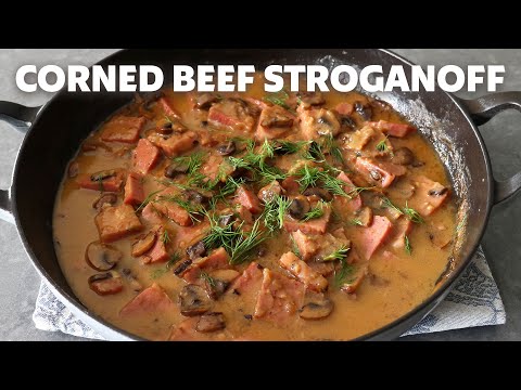 Corned Beef Stroganoff | Food Wishes