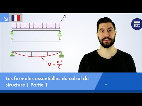 Les formules essentielles du calcul de structure | Partie 1