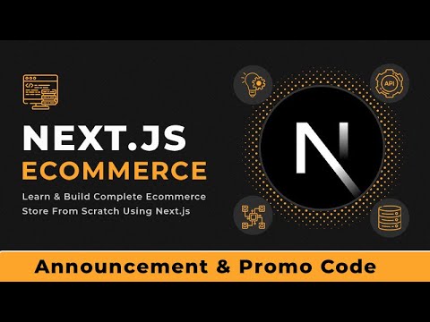 Vorschaubild für New 22+ Hour Course - Build an Ecommerce Platform with Next.js, TypeScript, PostgreSQL & Prisma