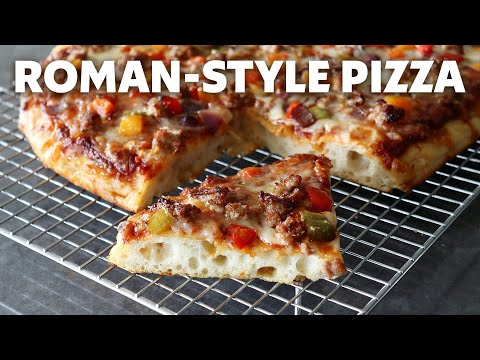 Roman-Style Pizza | Food Wishes
