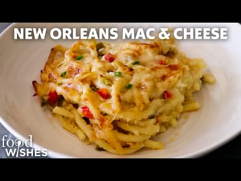 New Orleans Mac & Cheese (Veggie ‘Holy Trinity’ & Bucatini Pasta) | Food Wishes