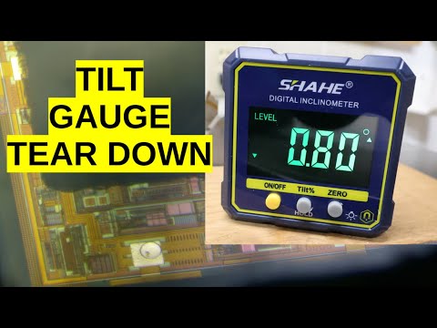 DIGITAL LEVEL  REVERSE ENGINEERING  amazing sensor...