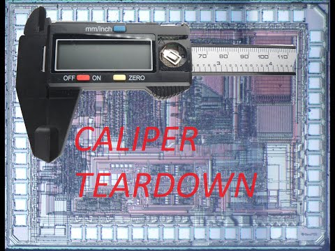 Electronic Vernier Caliper Teardown