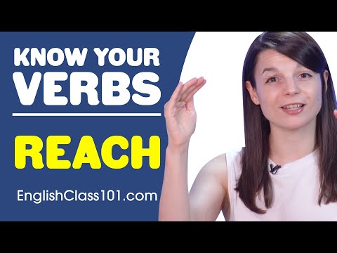 REACH - Basic Verbs - Learn English Grammar